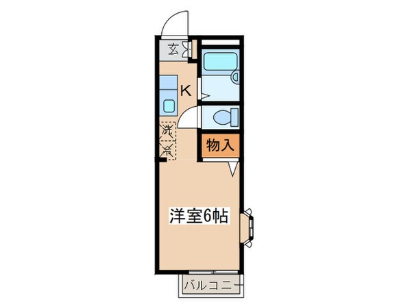 ペガサスハウスの物件間取画像